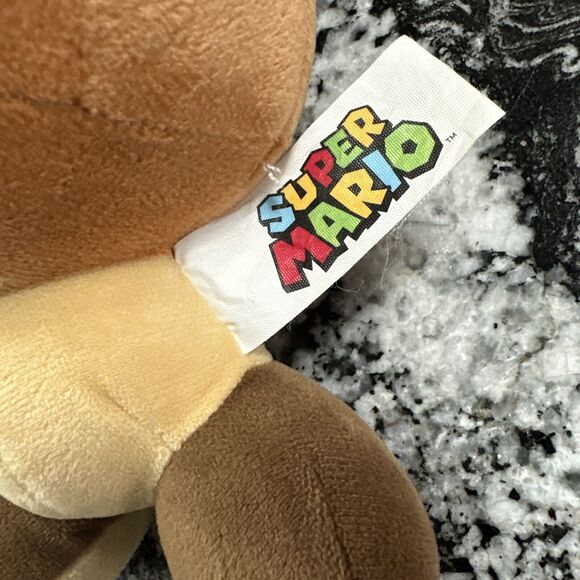 Goomba Nintendo Super Mario Plush Stuffed Animal 7" Good Stuff - Picture 4 of 8